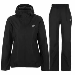 2117 of Sweden Jacks, regnsæt, junior, sort