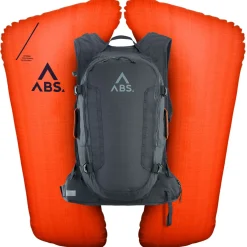 ABS A.Light Go, 22L, lavinerygsæk uden patron, mørkegrå