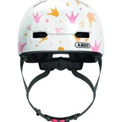 ABUS Skurb kid, cykelhjelm, junior, hvid