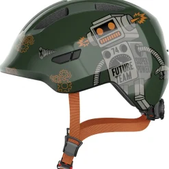 Abus Smiley 3.0, cykelhjelm, junior, green robo