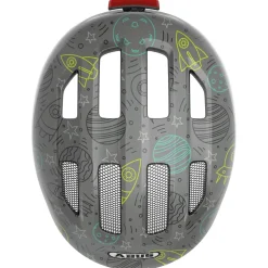 ABUS Smiley 3.0 LED, cykelhjelm, grå