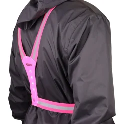 Accezzi LED refleksvest, pink