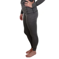 Accezzi merino skiundertøj + 3 par merino skistrømper, rød, dame