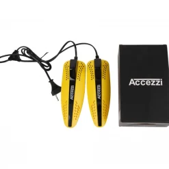 Accezzi sko- og støvlevarmer, sort/gul