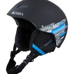 Cairn Flow J, skihjelm, junior, mat sort racing