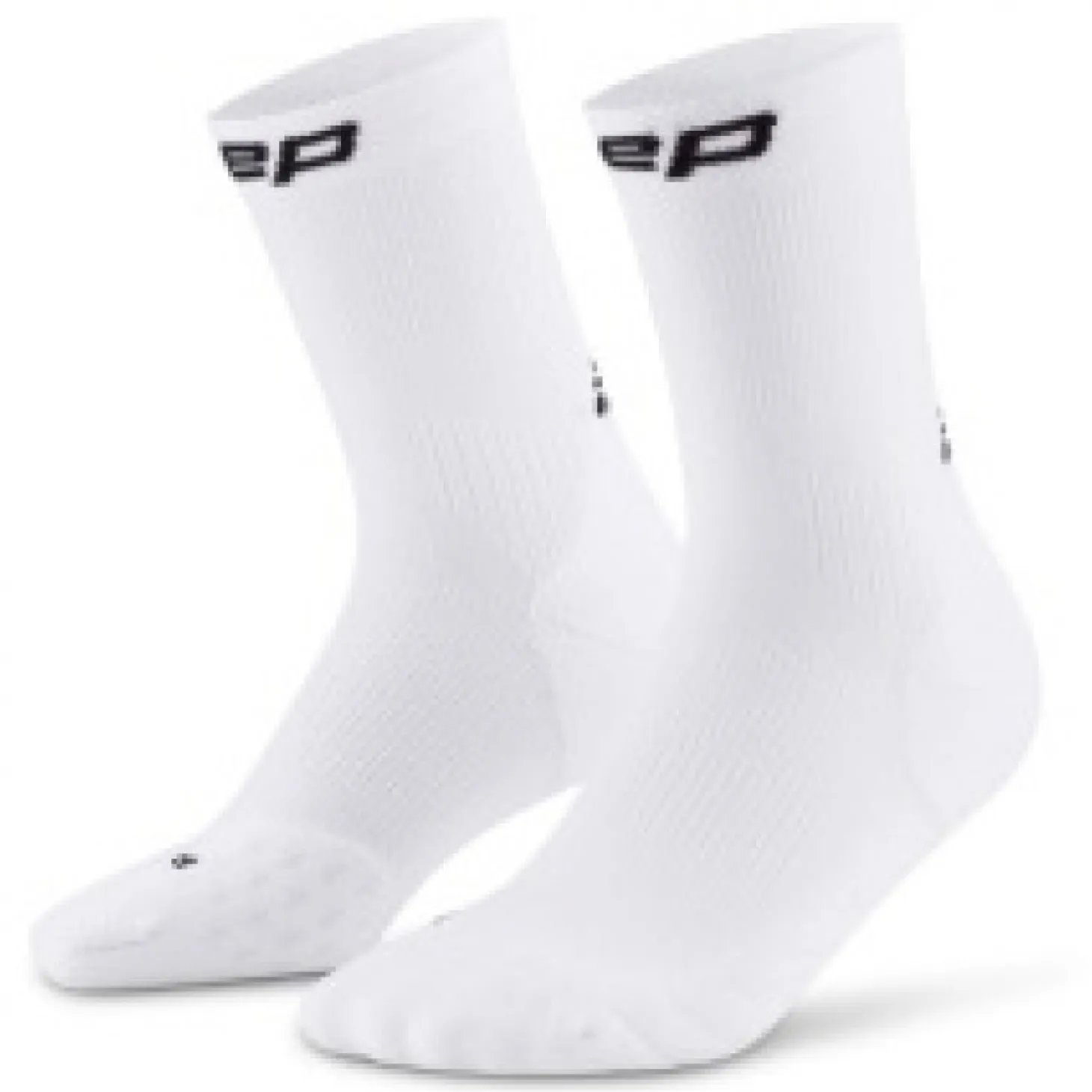 CEP Core Run Socks Mid Cut 5.0, løbestrømper, dame, white