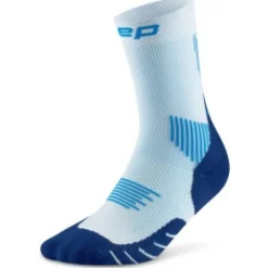 CEP Core Run Socks Mid Cut 5.0, løbestrømper, herre, lyseblå