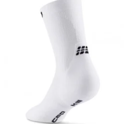 CEP Core Run Socks Mid Cut 5.0, løbestrømper, herre, hvid
