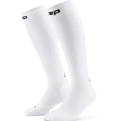 CEP Core Run Socks Tall 5.0, løbestrømper, dame, hvid