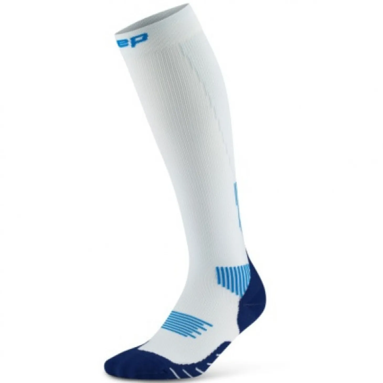 CEP Core Run Socks Tall 5.0, løbestrømper, herre, lyseblå