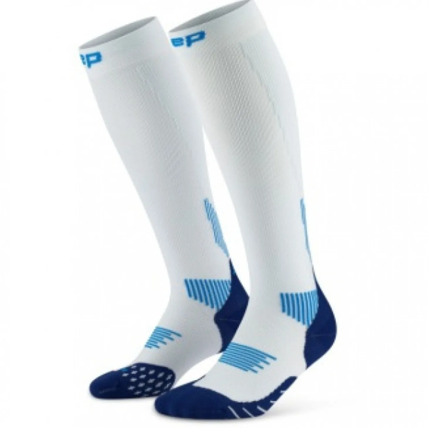 CEP Core Run Socks Tall 5.0, løbestrømper, herre, lyseblå