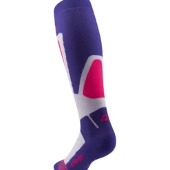 CEP Ski Thermo Socks Tall 4.0, skistrømper, dame, lilla