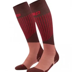 CEP Ski Ultralight Socks Tall 3.0, skistrømper, dame, brun