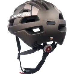 Cratoni Velo-X, cykelhjelm, mat brun