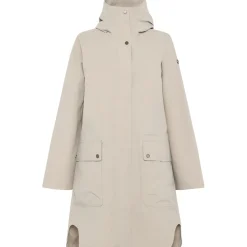 Didriksons Adria, regnfrakke, dame, clay beige