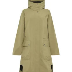 Didriksons Adria, regnfrakke, dame, olive green