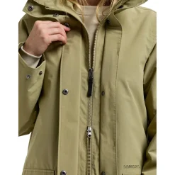 Didriksons Adria, regnfrakke, dame, olive green