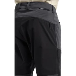 Didriksons Asher, outdoorbukser, herre, coal black