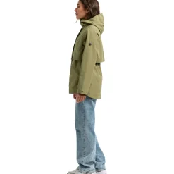 Didriksons Elsa, regnjakke, dame, olive green