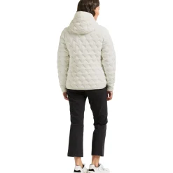 Didriksons Evelyn, fiberdunjakke, dame, white foam