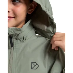 Didriksons Meliss, regnjakke, junior, lysegrøn