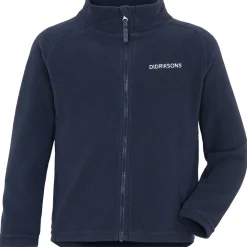 Didriksons Monte, fleecejakke, junior, navy