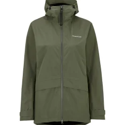 Didriksons Nordic, regnjakke, dame, mørkegrøn