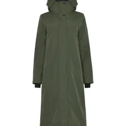 Didriksons Selina, parka, dame, mørkegrøn