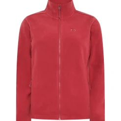 Didriksons Viona, fleecejakke, dame, spring red