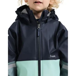 Didriksons Waterman, regnsæt, junior, blå/mint