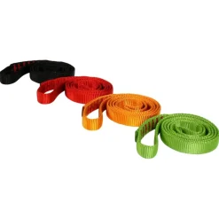 Edelweiss Sawn Sling SW19MM X5, klatreslynge, sort