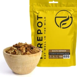 Firepot Bagte Bønner, frysetørret mad, XL