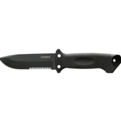 Gerber LMF II Infantry, kniv, sort