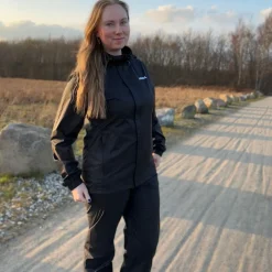 Helios Arctic, regnjakke, dame, sort