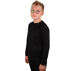 Helios Essential, skiundertøj, junior, sort, 2 sæt