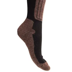 Helios Merino One 60, skistrømper, 2 par, brun