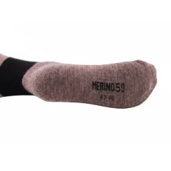 Helios Merino One 60, skistrømper, pink