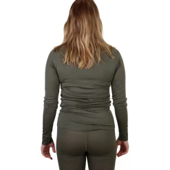 Helios Merino One, skiundertrøje, dame, grøn