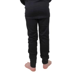 Helios Merino One, skiunderbukser, junior, sort