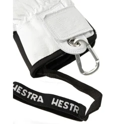 Hestra Army Leather Patrol 3-finger skihandsker, sort