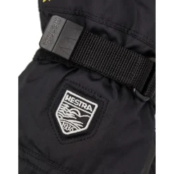 Hestra Gore-Tex Gauntlet skihandsker, junior, sort