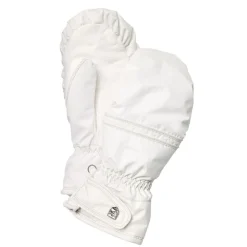 Hestra Primaloft Leather skiluffer, dame, hvid