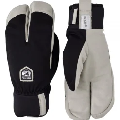Hestra W.S. Wool Terry Split, handsker, sort