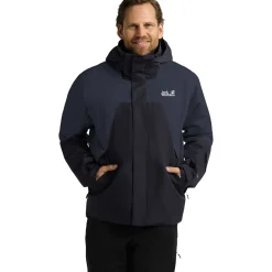 Jack Wolfskin Flowline 2L Ins skisæt, herre, mørkeblå