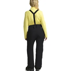 Jack Wolfskin Flowline Pro 2L Ins, skibukser, dame, sort