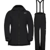 Jack Wolfskin Flowline Pro 2L Ins sæt, dame, sort