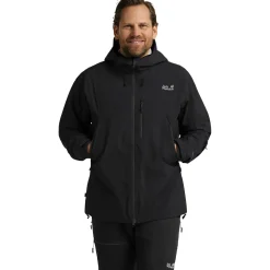 Jack Wolfskin Flowline Pro 2L Ins, skijakke, herre, sort