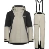 Jack Wolfskin Flowline Pro 2L Ins sæt, dame, beige