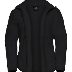 Jack Wolfskin High Curl, fleecejakke, dame, sort