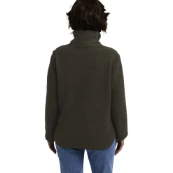Jack Wolfskin High Curl, fleecejakke, dame, mørkegrøn